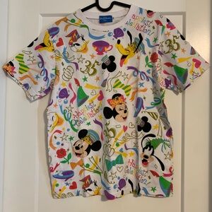 35th Anniversary Disney Resort Tokyo Shirt Size M
